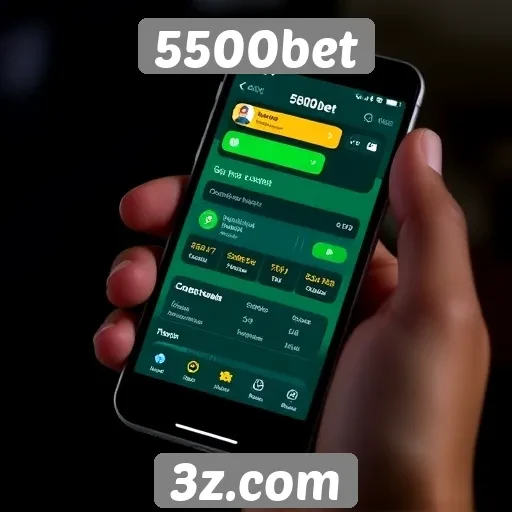 Desempenho do site 5500bet em dispositivos móveis