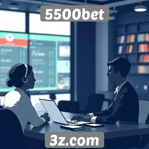 Atendimento ao cliente no site 5500bet